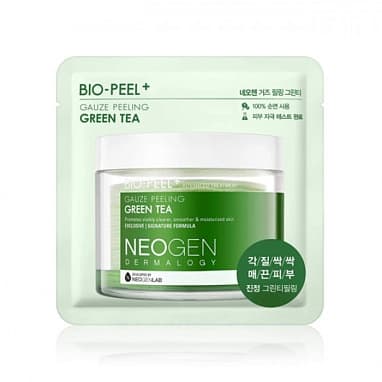 NEOGEN ПИЛИНГ-ПЭДЫ С ЗЕЛЕНЫМ ЧАЕМ BIO-PEEL GAUZE PEELING GREEN TEA